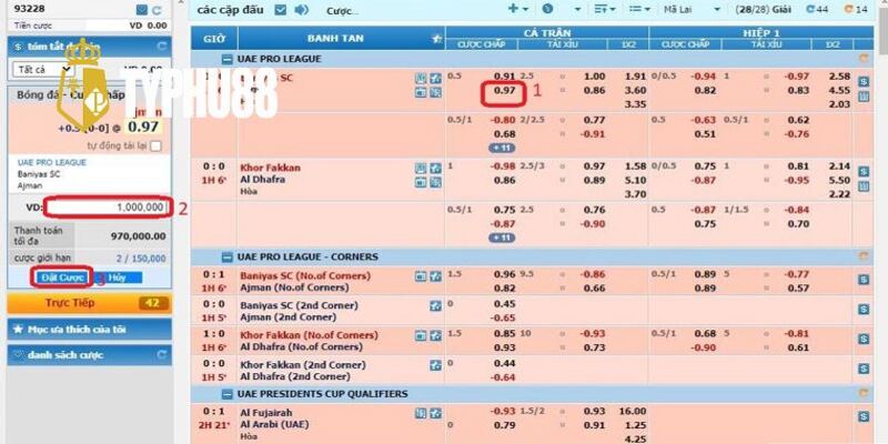 Kiếm tiền tại thể thao typhu88